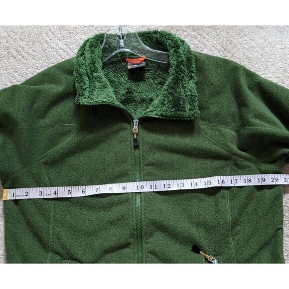 Nike ACG Womens Sweater Jacket All Conditions Gear Green Fleece Full Zip Large - Picture 4 of 12